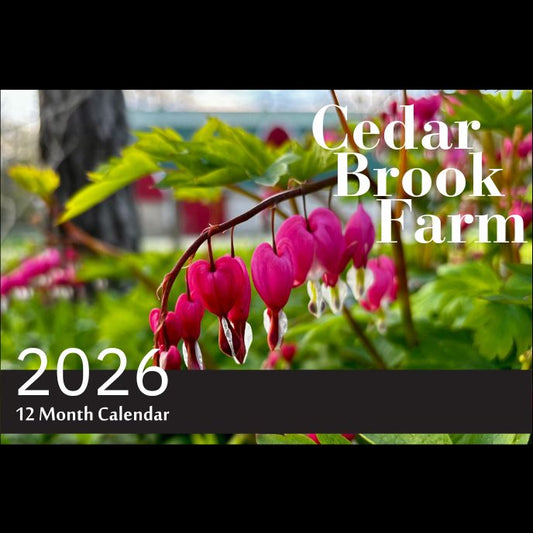 Cedar Brook Farm- 2026-Calendar- Pre Order