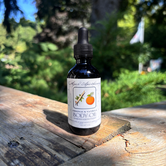 Orange x Vanilla Body Oil from Ager Apothecary