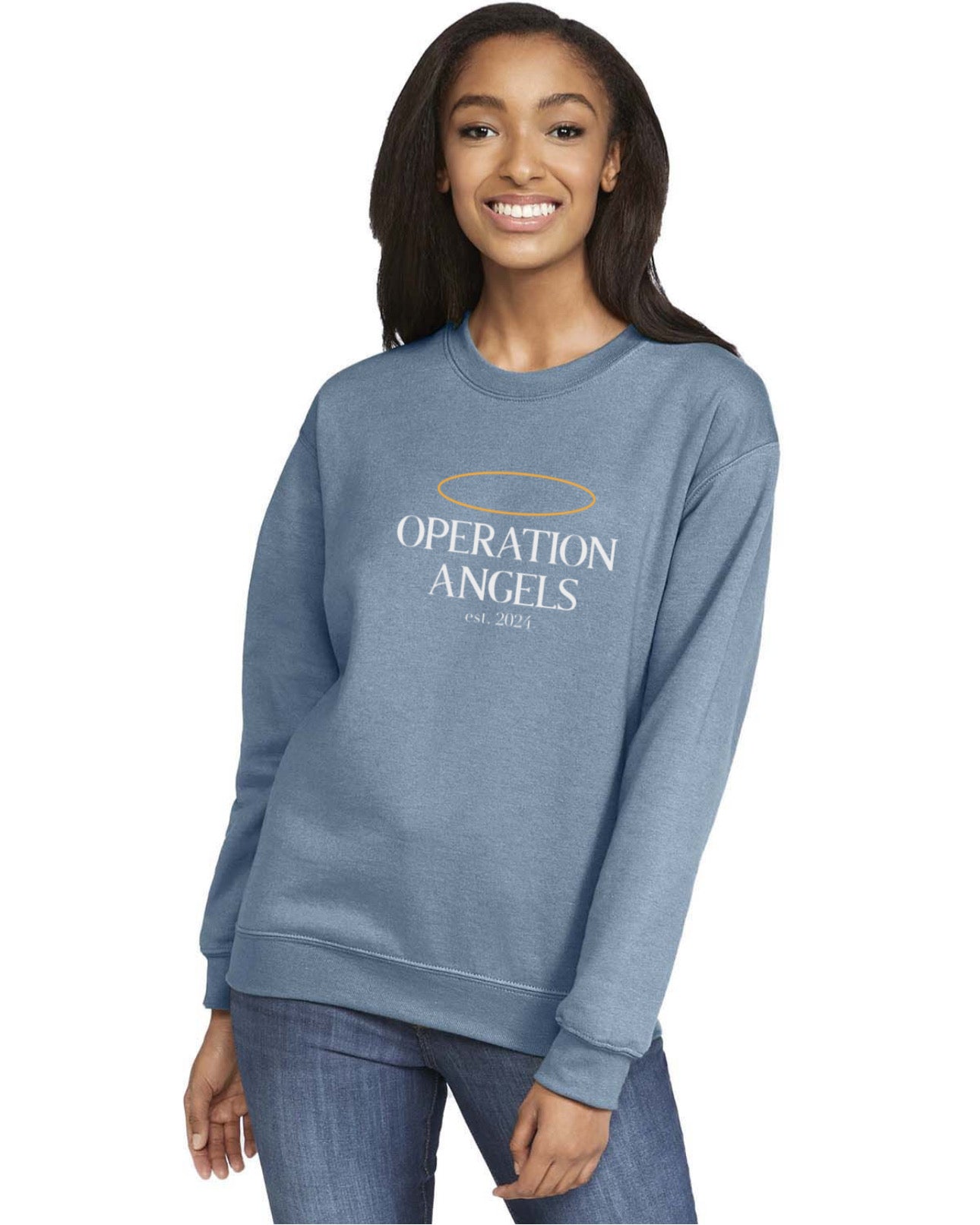 Operation Angels Crewneck Sweaters