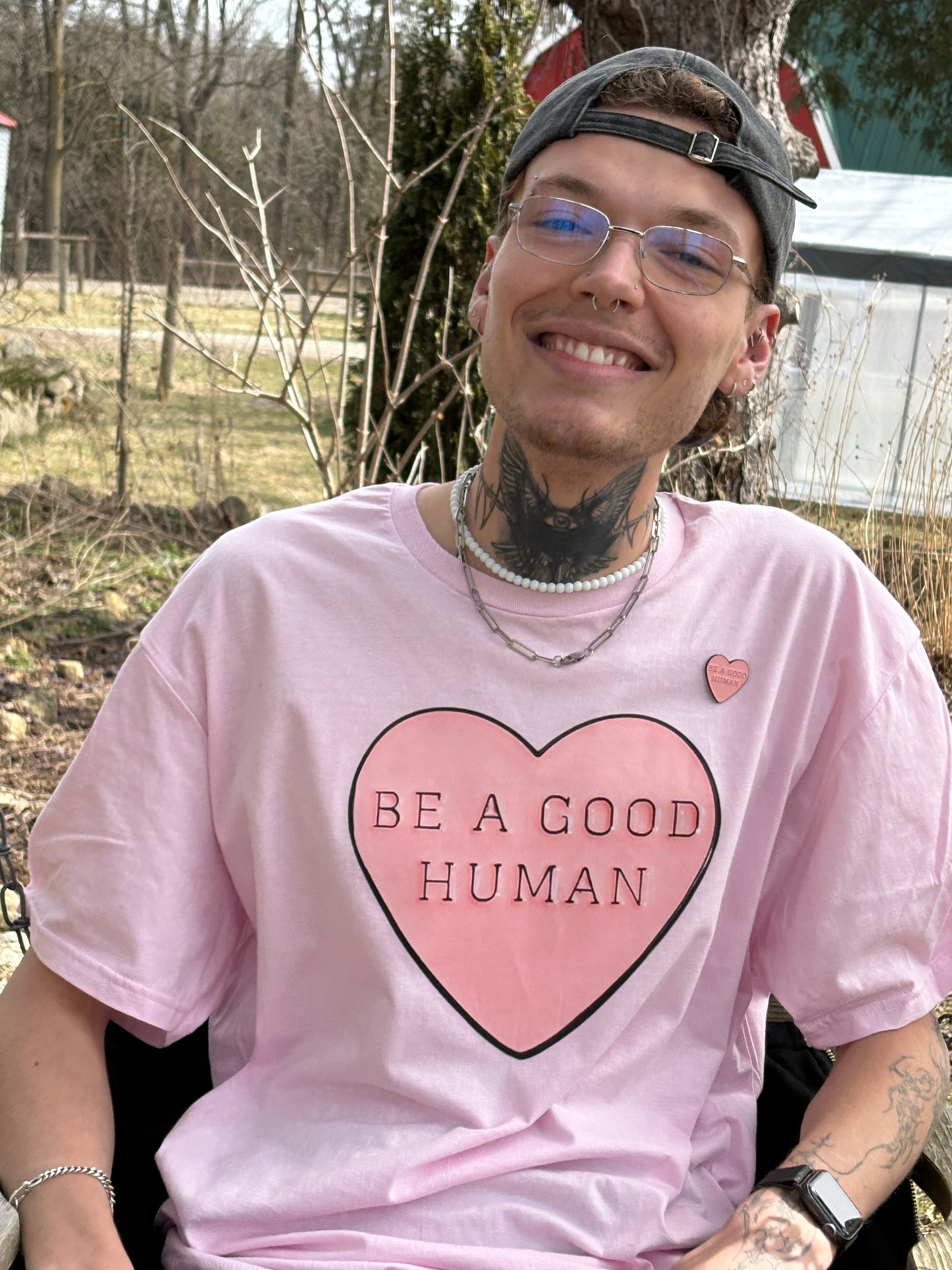 "Be A Good Human" Tee