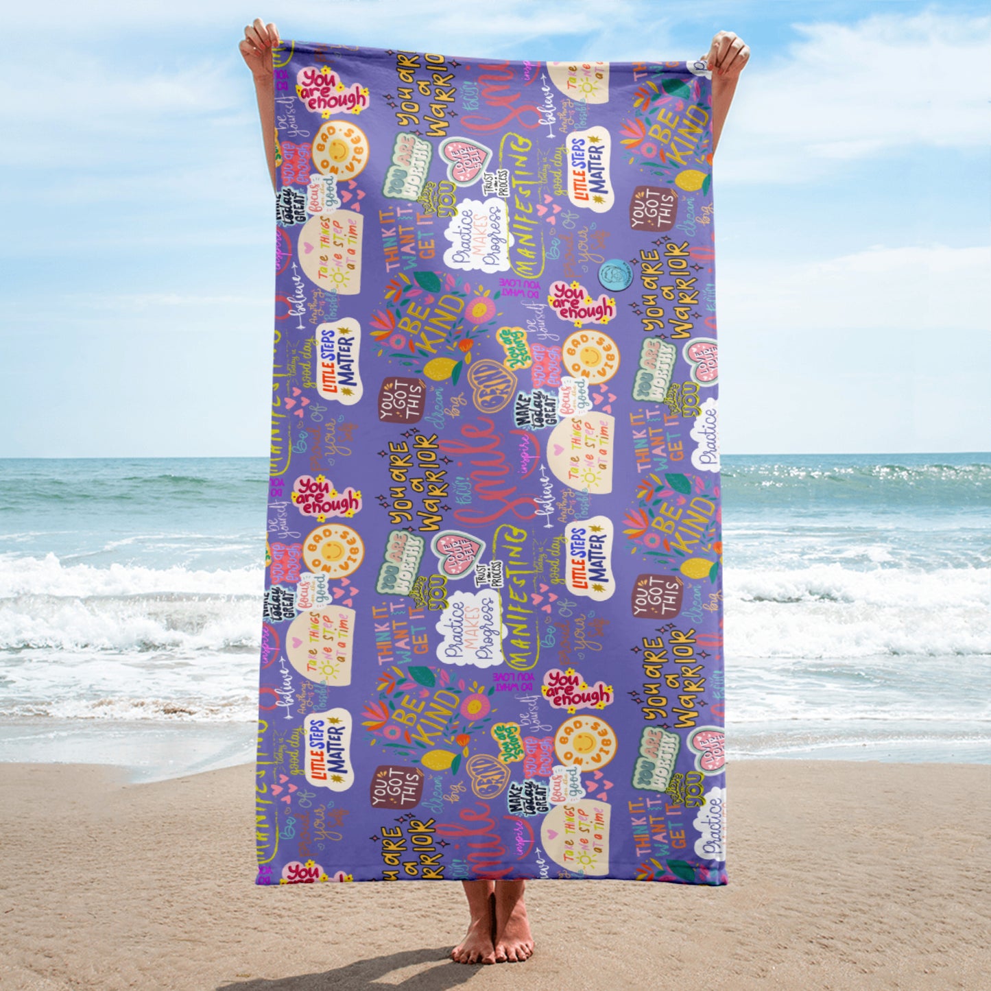 Positive Affirmation Towel