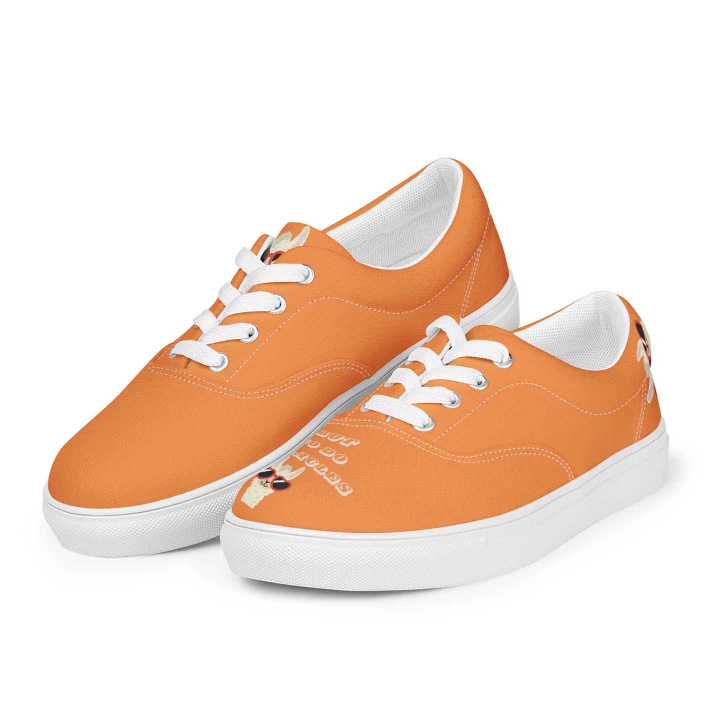 "Spit Happens" Women’s Low-top Canvas Shoes