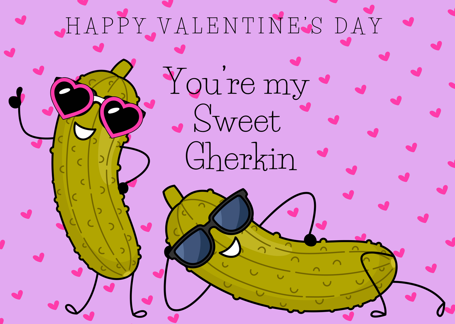 Valentine's Day - Big Dill Cards- Gift Set