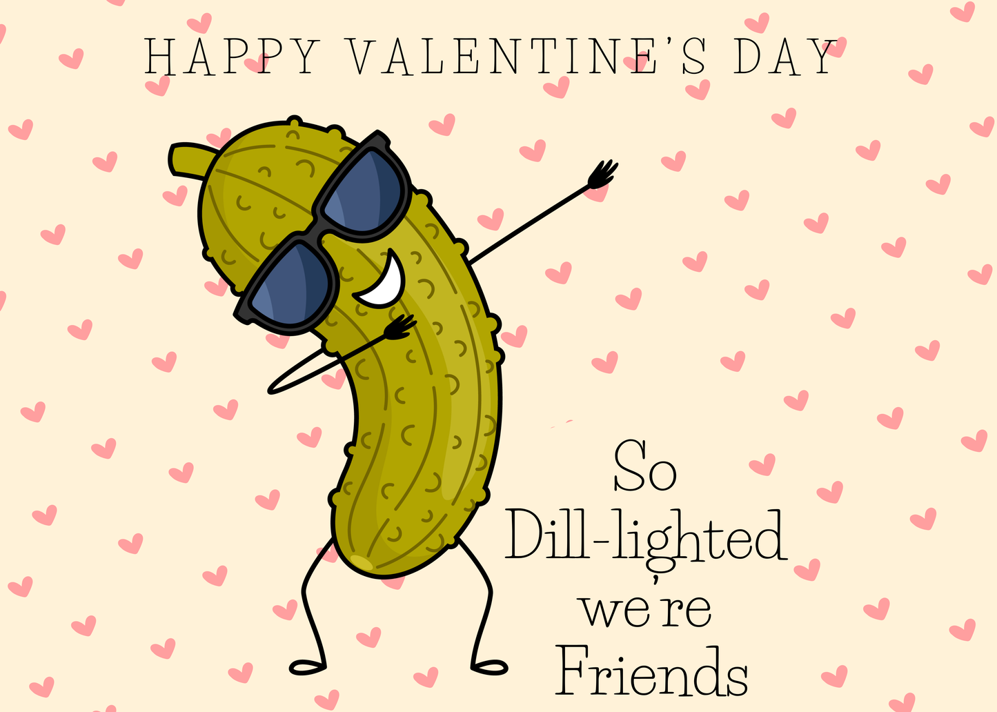 Valentine's Day - Big Dill Cards- Gift Set