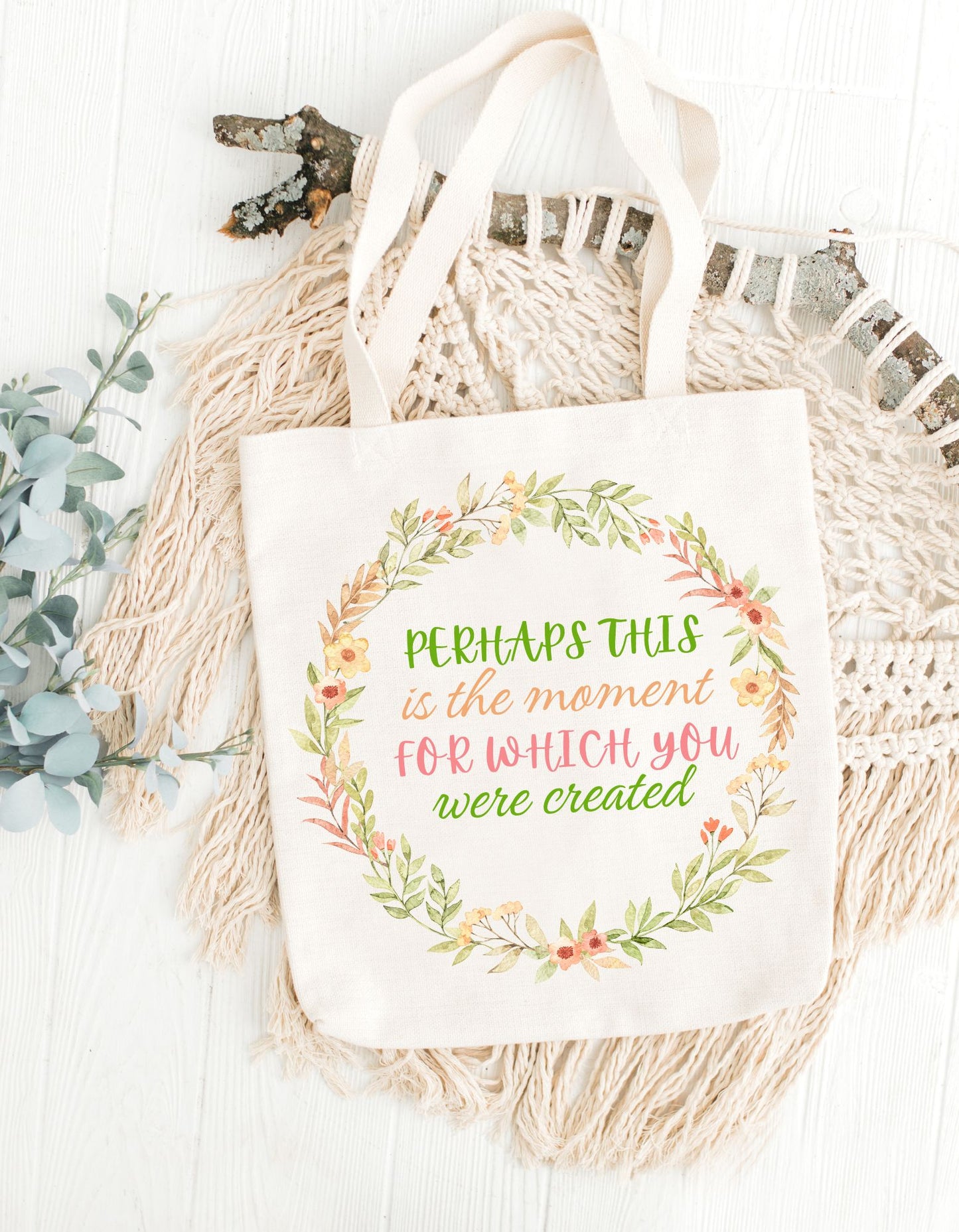 "Perhaps This..." Tote Bag