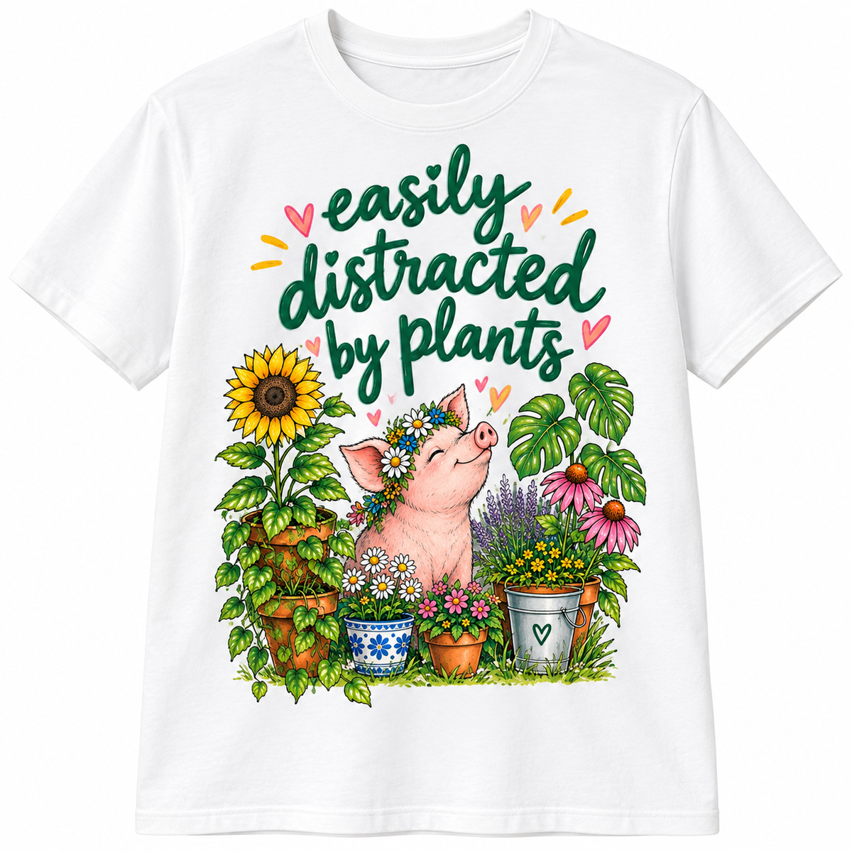 NEW-Easily Distracted By Plants