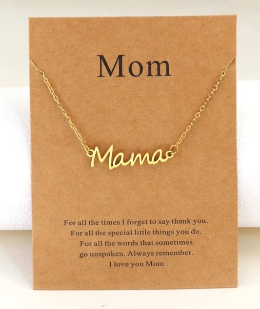 "Mama" Necklace
