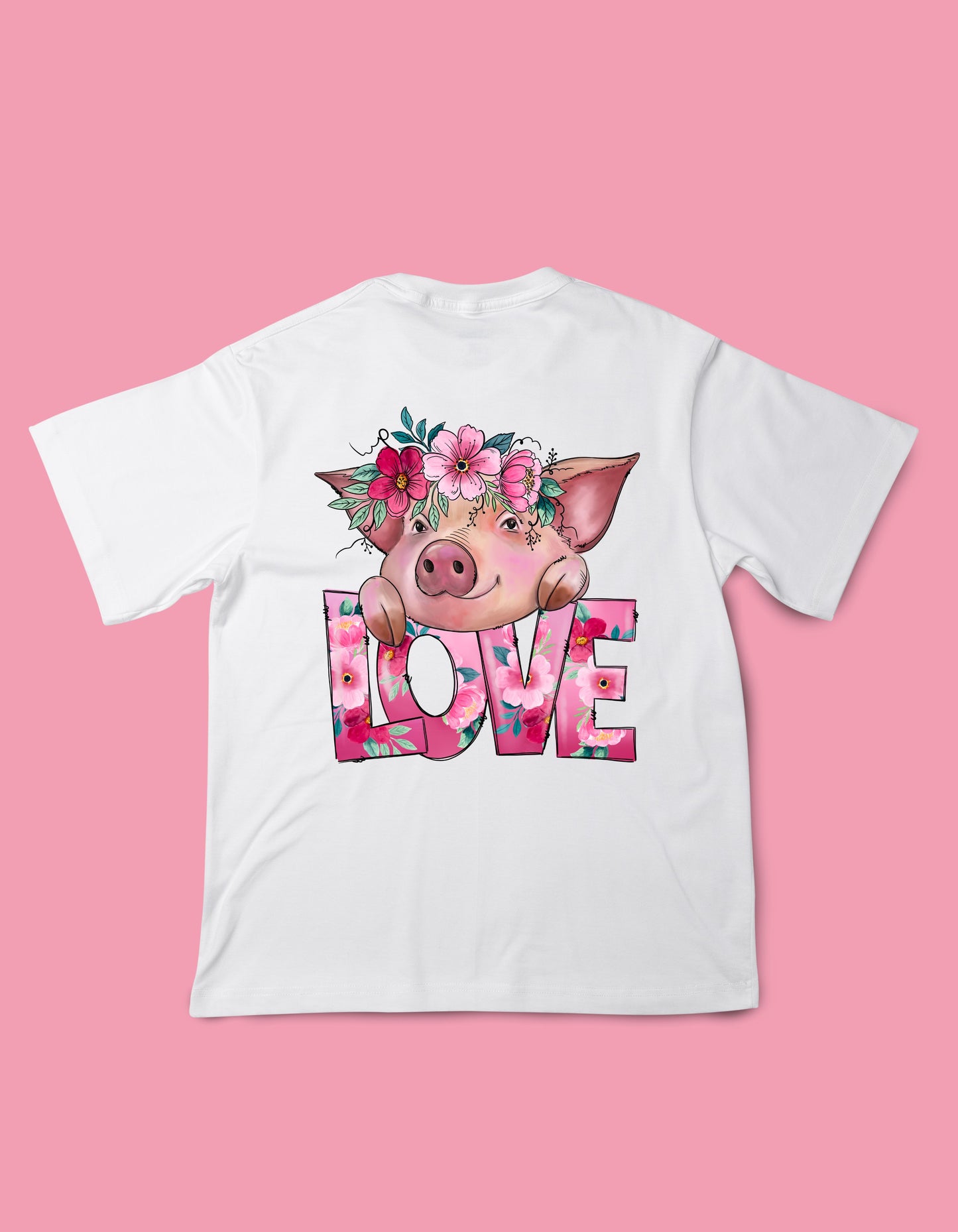 "Love" Piggy Tee