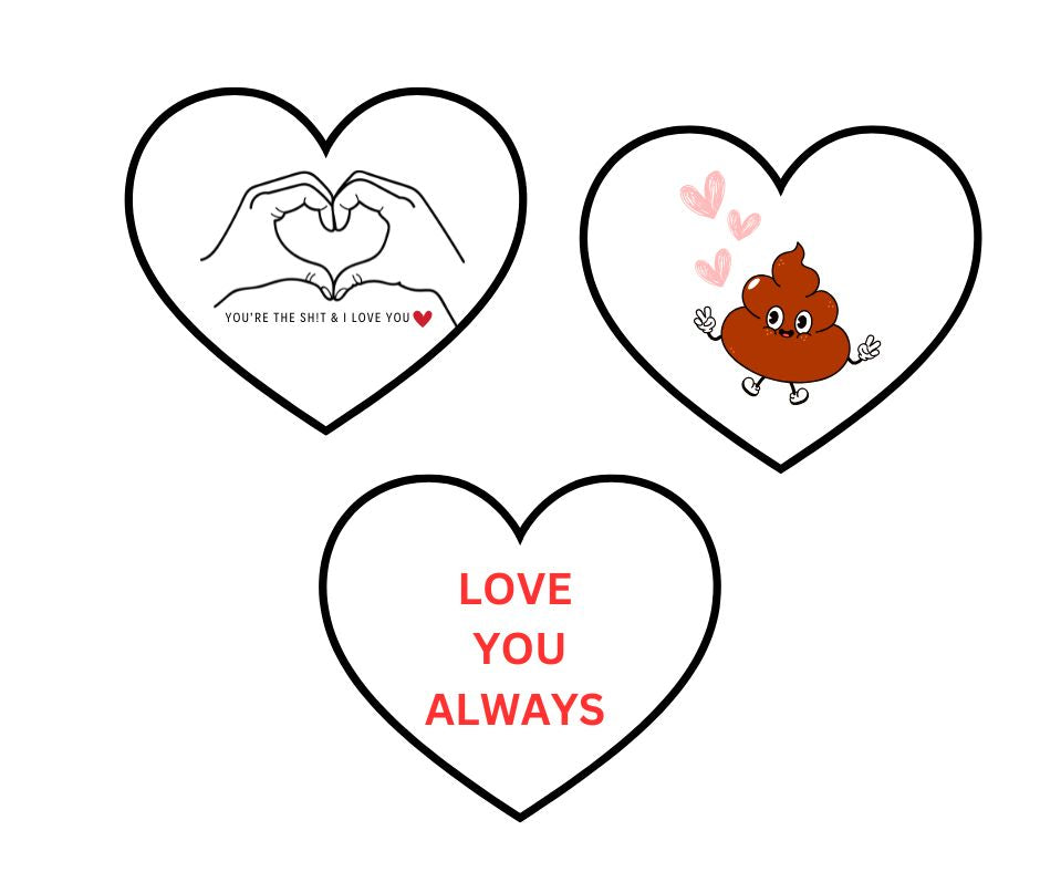 "You're The SH!T" Valentine's Cards + Candy
