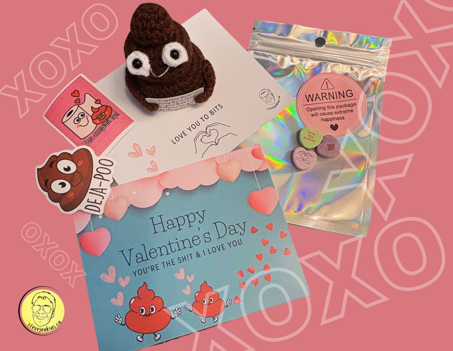 "You're The SH!T" Valentine's Cards + Candy