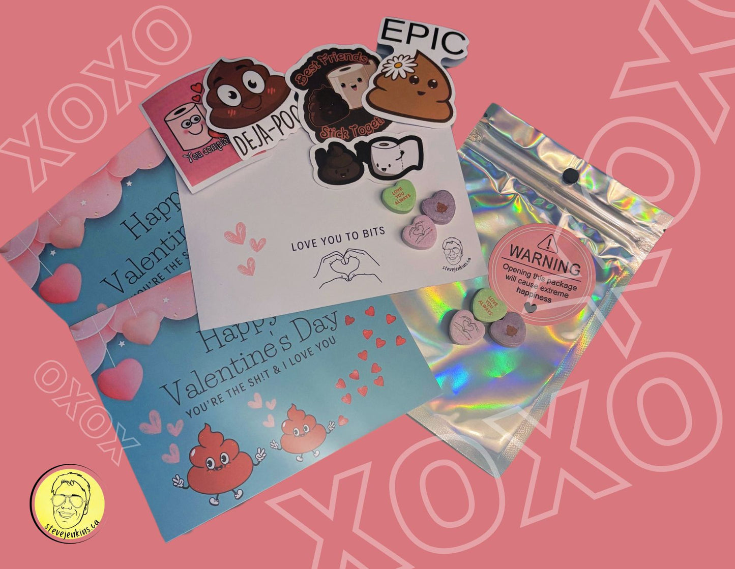 "You're The SH!T" Valentine's Cards + Candy
