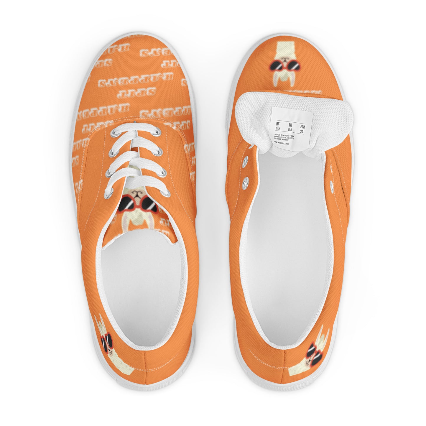 "Spit Happens" Men’s Low-top Canvas Shoes