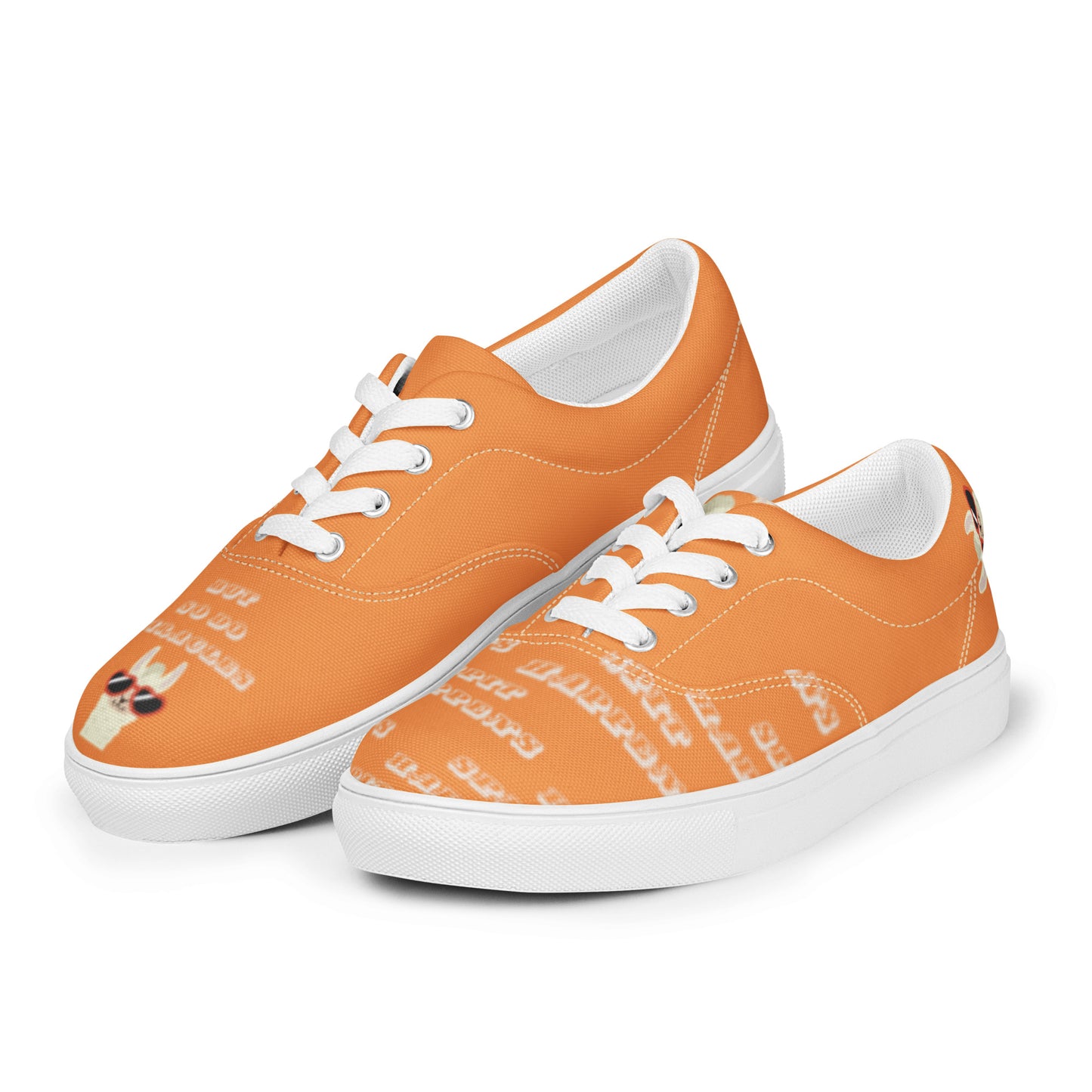 "Spit Happens" Men’s Low-top Canvas Shoes