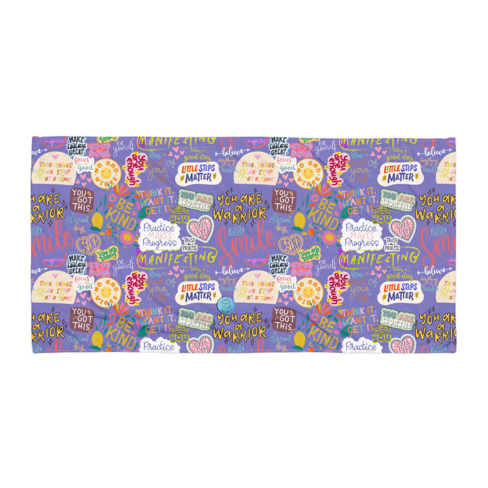 Positive Affirmation Towel