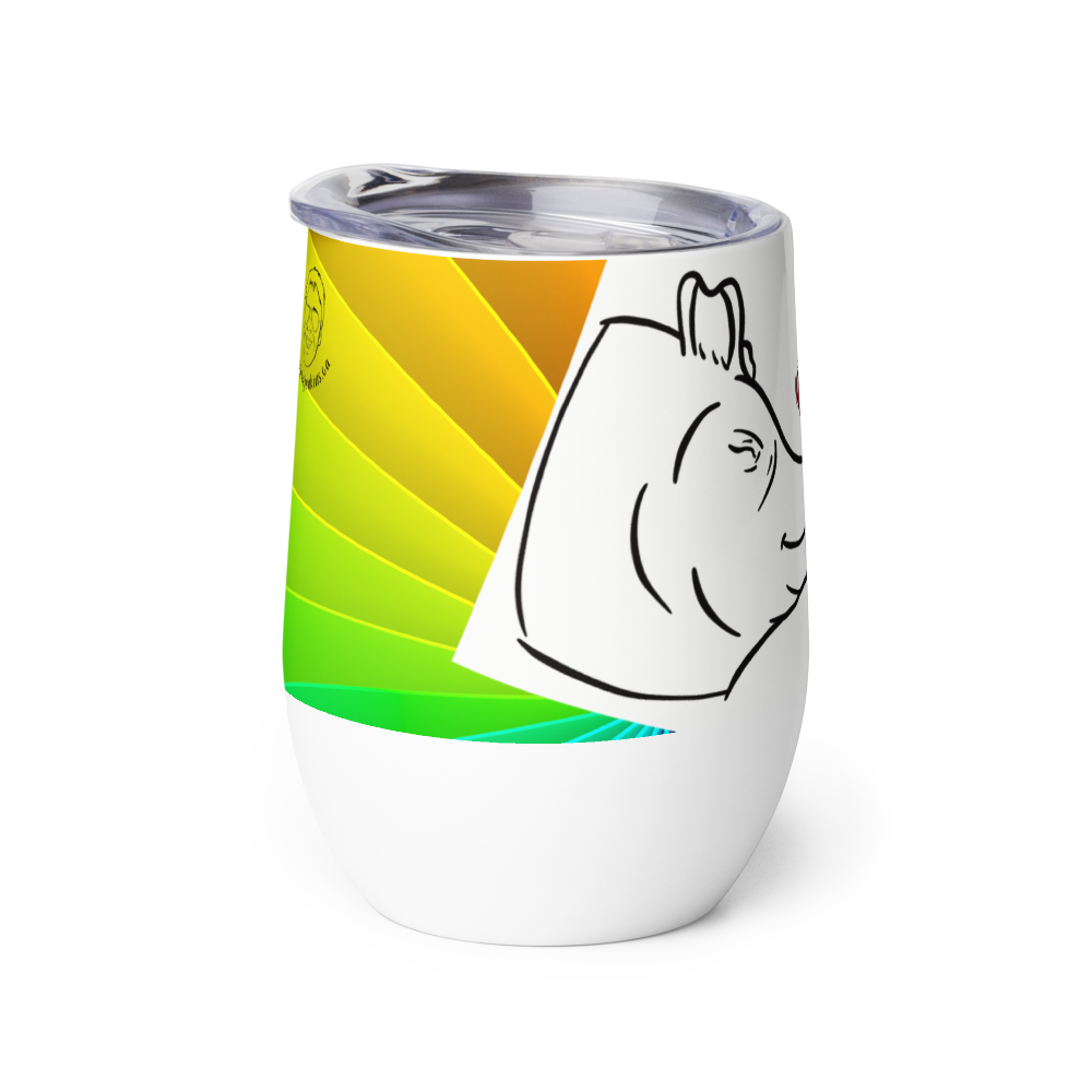 "Loving You Is Easy" Wine Tumbler