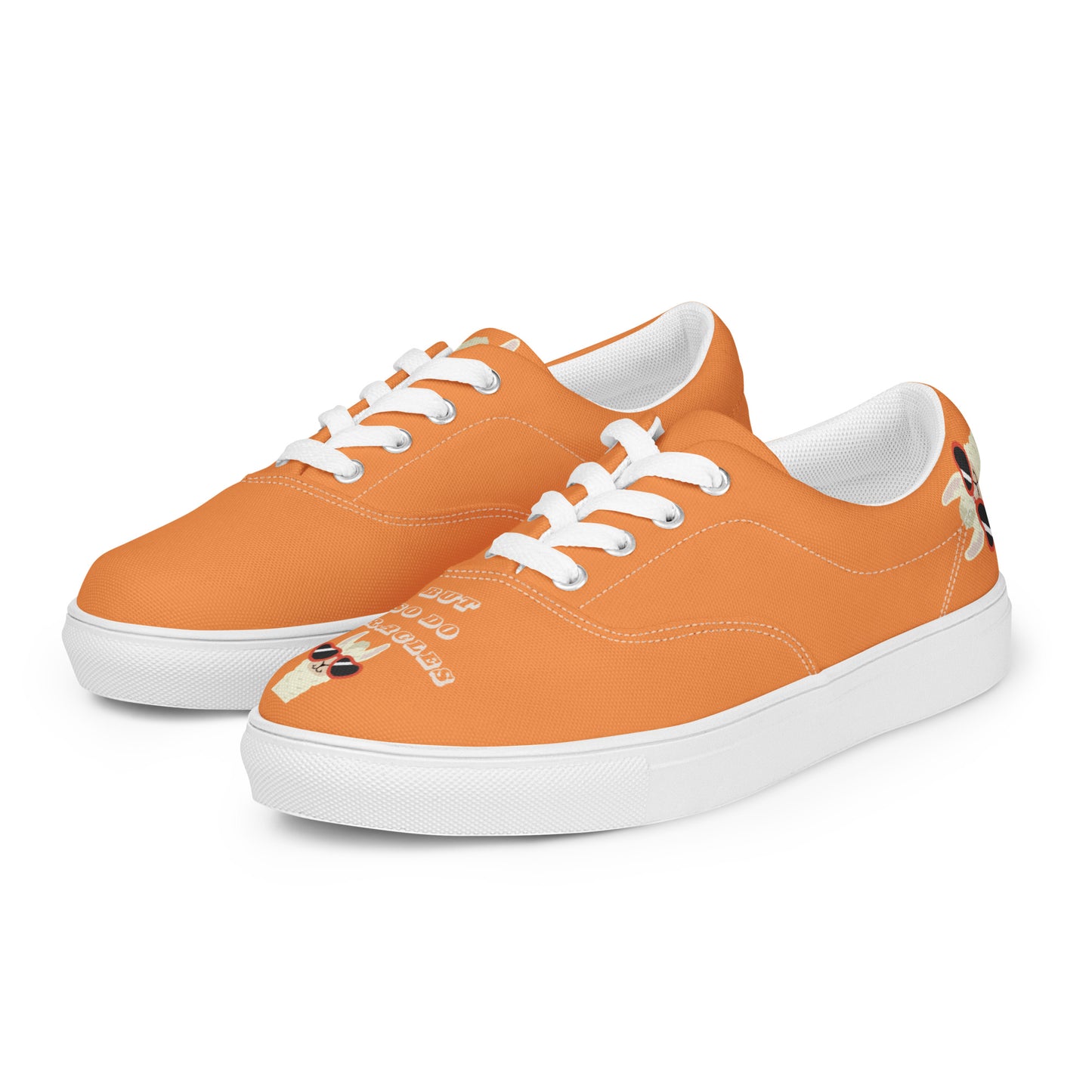 "Spit Happens" Women’s Low-top Canvas Shoes